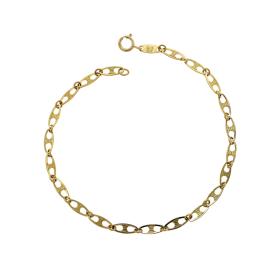 Γυναικείο Βραχιόλι Αλυσίδα Χρυσός Κ9 SKU-71327