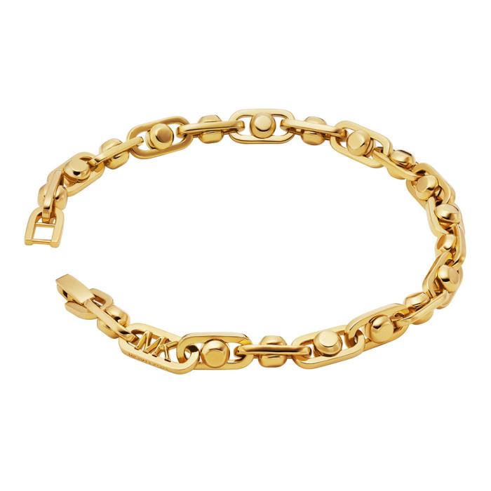 Βραχιόλι Michael Kors Astor Link από Επιχρυσωμένο Ορείχαλκο | MKJ835700710 SKU-71990