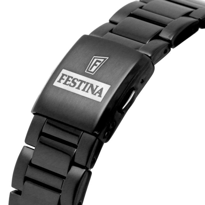 SKU-71733 / FESTINA Ceramic Chronograph Black Bracelet Black Dial