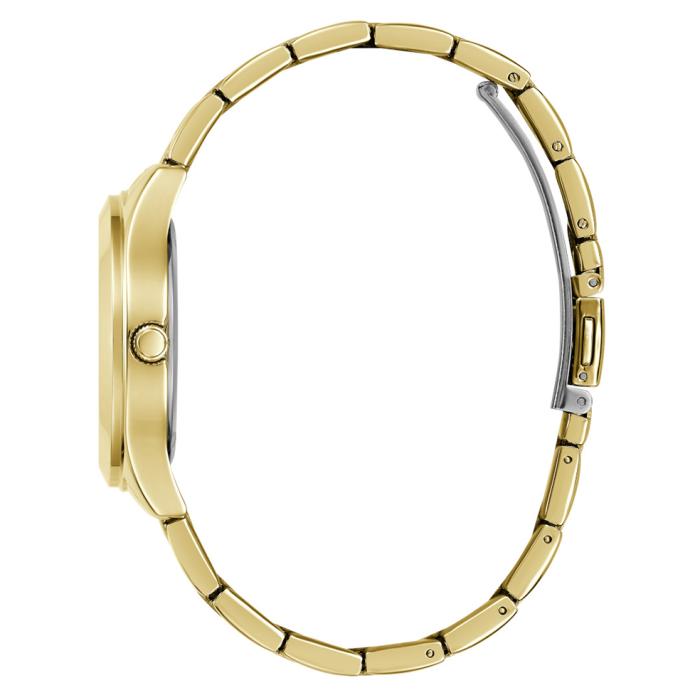 SKU-71672 / GUESS Tri Plaque Gold Stainless Steel Bracelet