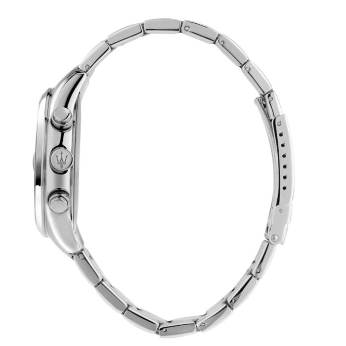 SKU-71003 / MASERATI Attrazione Chronograph Silver Stainless Steel Bracelet