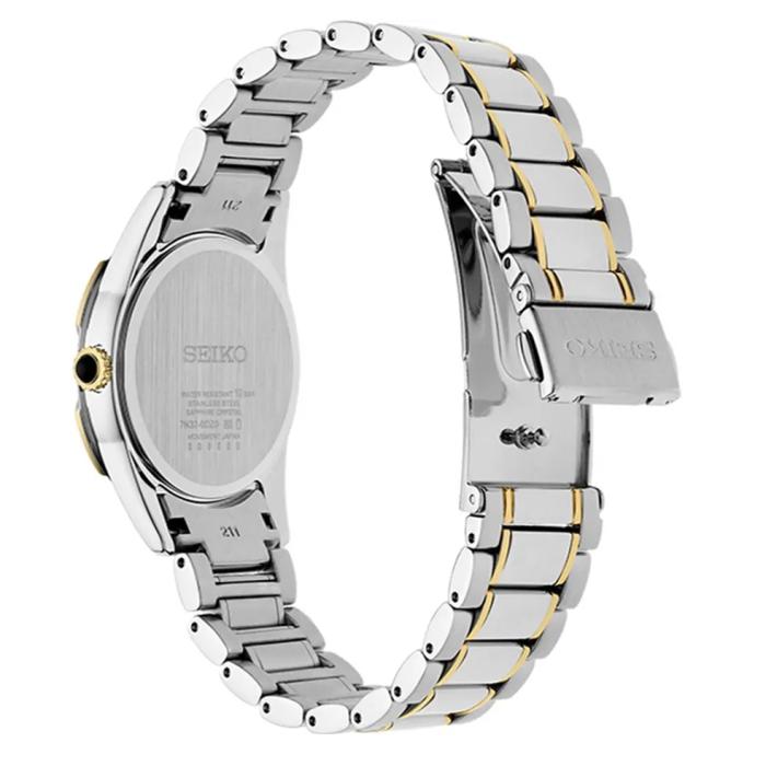 SKU-71539 / SEIKO Conceptual Crystal Two Tone Bracelet Mother of Pearl Dial