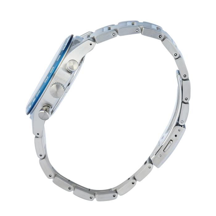 SKU-71541 / SEIKO Conceptual Chronograph Silver Bracelet Blue Dial