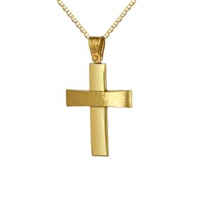 Σταυρός Κλασικός Χρυσός Κ14 SKU-71083