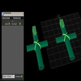 Σταυρός Χρυσός Κ18 με Σαγρέ & Λουστρέ Φινίρισμα SKU-71397