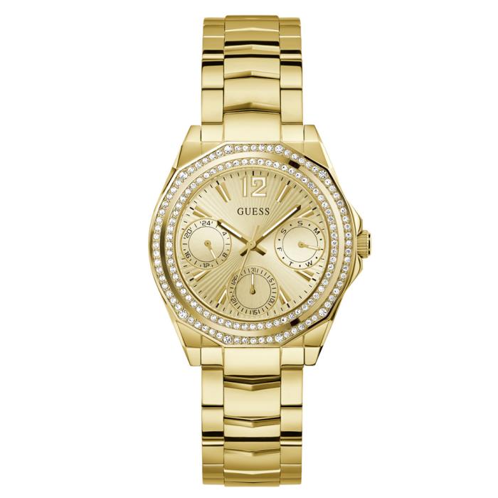 SKU-72131 / GUESS Ritzy Crystals Gold Bracelet Gold Dial