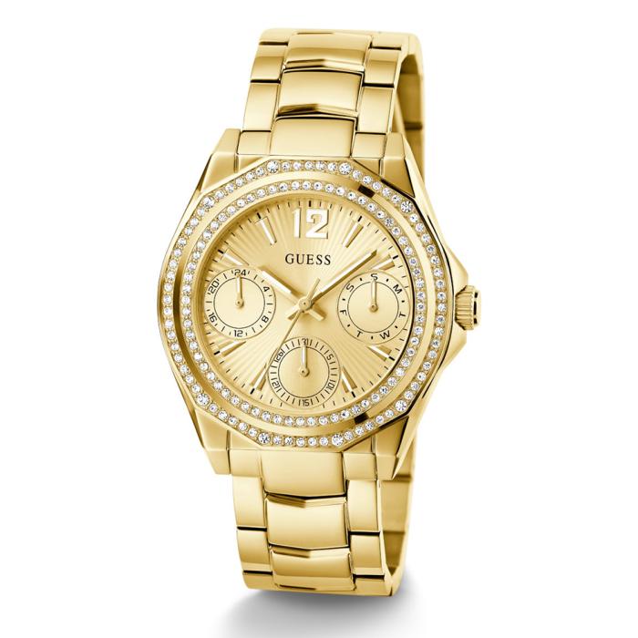 SKU-72131 / GUESS Ritzy Crystals Gold Bracelet Gold Dial