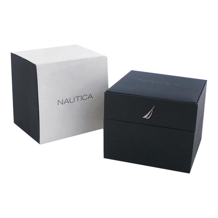 NAUTICA NAC Spinnaker Blue Silicone Strap Gift Set