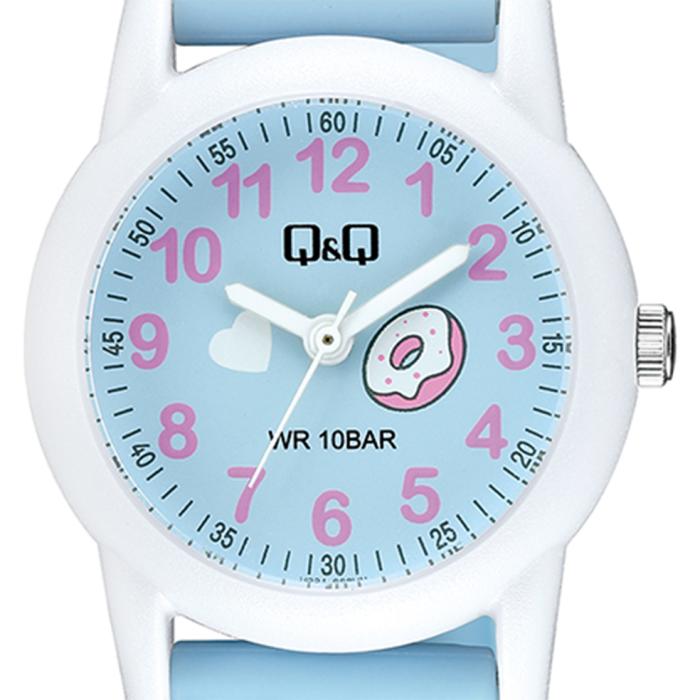 Q&Q Donut Light Blue Plastic Strap 