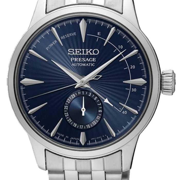 SEIKO Presage Automatic Cocktail Time: 'The Blue Moon' Blue Dial