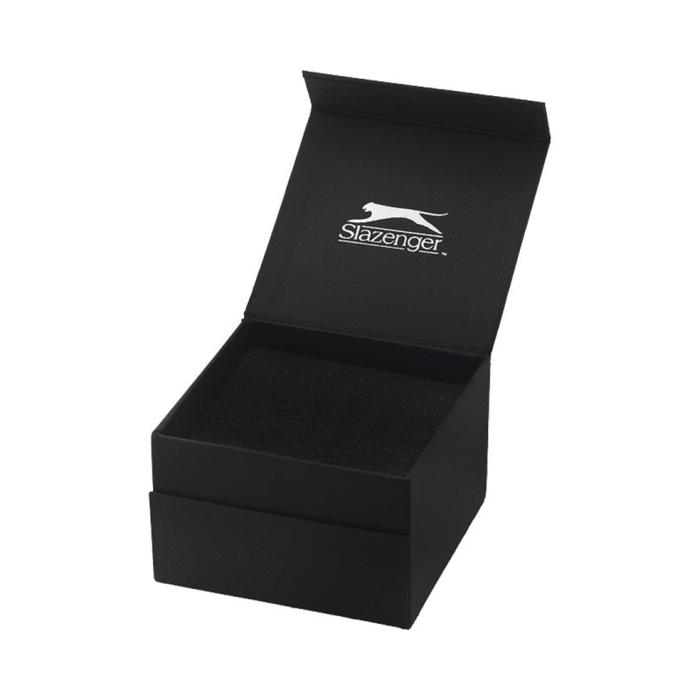 Ανδρικό Ρολόι SLAZENGER με Πράσινο Καντράν & Ασημί Μπρασελέ | SL.09.2272.2.07 SKU-72427
