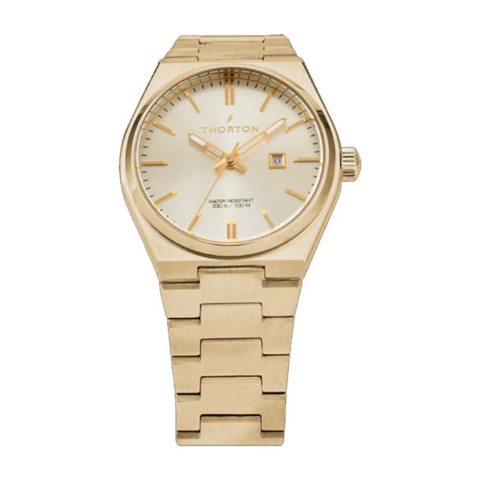 THORTON Torstein Gold Dial & Gold Bracelet