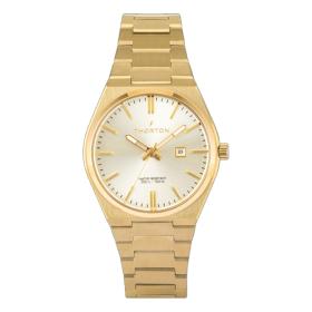 Γυναικείο Ρολόι THORTON Torstein με Χρυσό Καντράν & Μπρασελέ | 9306341M SKU-72509