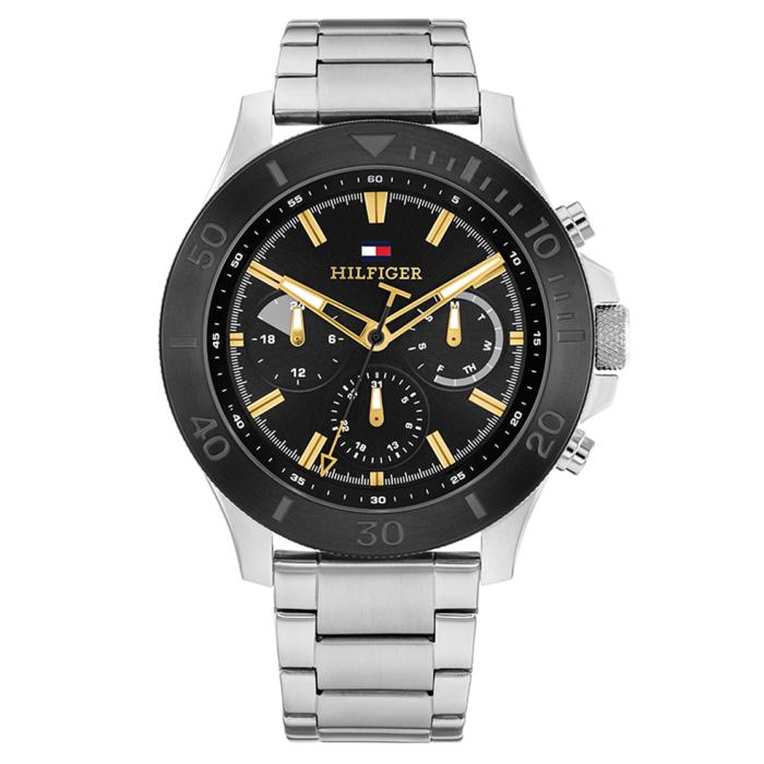 Ανδρικό Ρολόι TOMMY HILFIGER Bryan με Μαύρο Καντράν | 1792114 SKU-72434