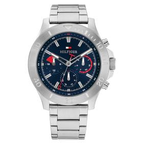 Ανδρικό Ρολόι TOMMY HILFIGER Bryan με Μπλέ Καντράν | 1792113 SKU-72435