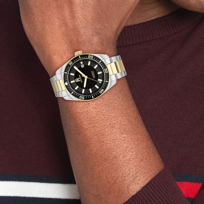 TOMMY HILFIGER Automatic Black Dial