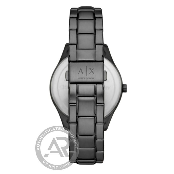 Ανδρικό Ρολόι ARMANI EXCHANGE Dante Μαύρο Σετ με Βραχιόλι | AX7156SET SKU-73217