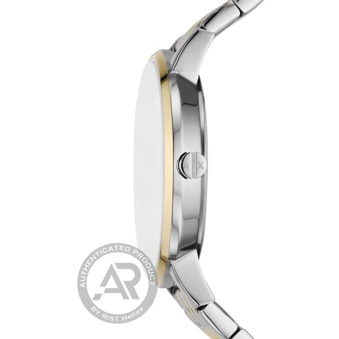 Ρολόι ARMANI EXCHANGE Lola με Ασημί Καντράν & Βραχιόλι ΑΧ | AX7156SET SKU-73218