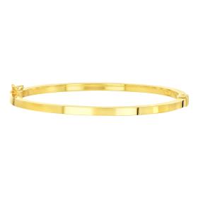 Κλασικό Βραχιόλι Χειροπέδα Χρυσός Κ14 SKU-73733