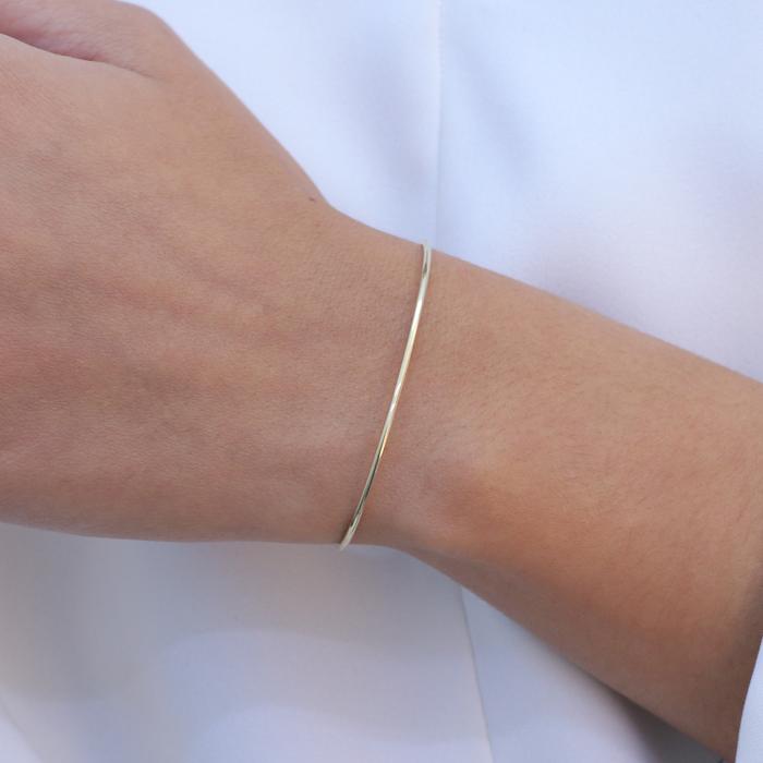 Βραχιόλι Χειροπέδα Χρυσός Κ14 SKU-73718