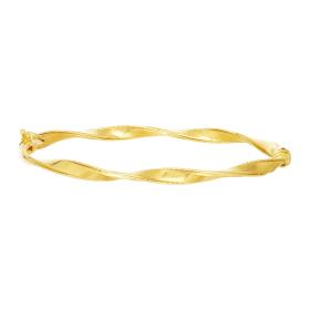 Βραχιόλι Χειροπέδα Γυναικείο Χρυσός Κ14 SKU-73731