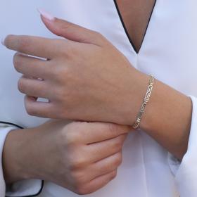 Βραχιόλι Μαίανδρος Χρυσός Κ9 SKU-73851