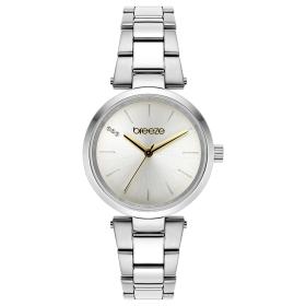 Γυναικείο Ρολόι BREEZE Perfect10 Swarovski με Ασημί Καντράν | 612491.1 SKU-73860