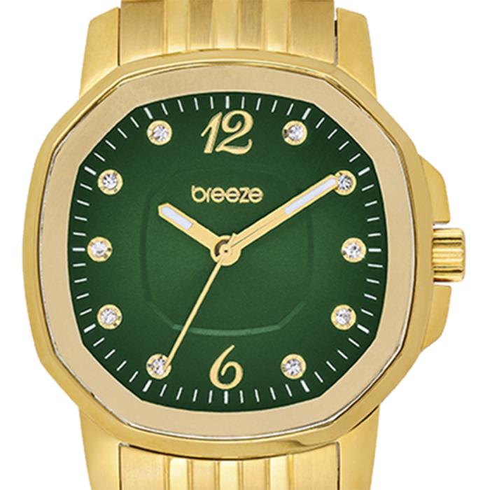 BREEZE Majestic Swarovski Green Dial