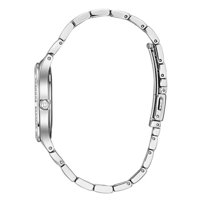 Γυναικείο Ρολόι BULOVA με Κρύσταλλα & Φίλντισι Καντράν | 96L262 SKU-73610