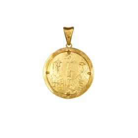 Κωνσταντινάτο Φυλαχτό Χρυσός Κ9 SKU-73503