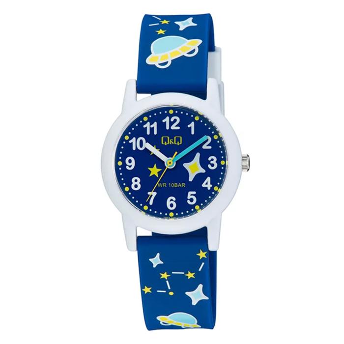 Παιδικό Ρολόι Q&Q με Μπλέ Καντράν SKU-73976