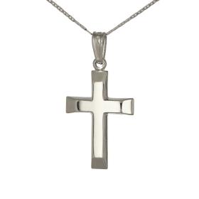 Σταυρός Κλασικός Λευκόχρυσος Κ9 SKU-73349