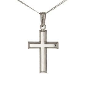 Σταυρός Κλασικός Λευκόχρυσος Κ9 SKU-73350