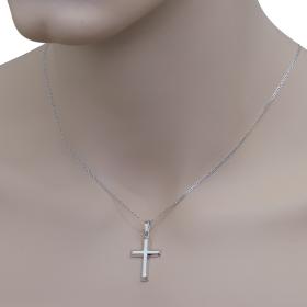 Σταυρός Κλασικός Λευκόχρυσος Κ9 SKU-73350
