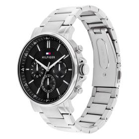 Ανδρικό Ρολόι TOMMY HILFIGER Tyson με Μαύρο Καντράν | 1710667 SKU-73670