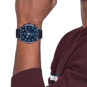 Ανδρικό Ρολόι TOMMY HILFIGER με Μπλέ Καντράν | 1710655 SKU-73683