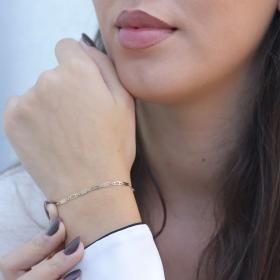 Βραχιόλι Αλυσίδα Παιδική Χρυσός Κ14 SKU-74174