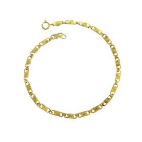Βραχιόλι Αλυσίδα Χεριού Χρυσός Κ14 SKU-74163