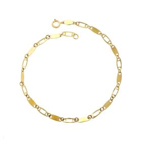 Βραχιόλι Παιδική Αλυσίδα Χρυσός Κ9 SKU-74159