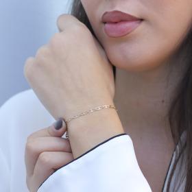 Βραχιόλι Παιδικό Αλυσίδα Χρυσός Κ9 SKU-74157