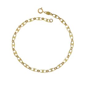 Βραχιόλι Παιδικό Αλυσίδα Χρυσός Κ14 SKU-74168