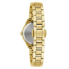 Γυναικείο Ρολόι BULOVA με Διαμάντια & Χρυσό Μπρασελέ | 98R297 SKU-74000