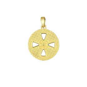 Φυλαχτό Κωνσταντινάτο Χρυσός Κ9 με Μαργαριτάρι SKU-74961