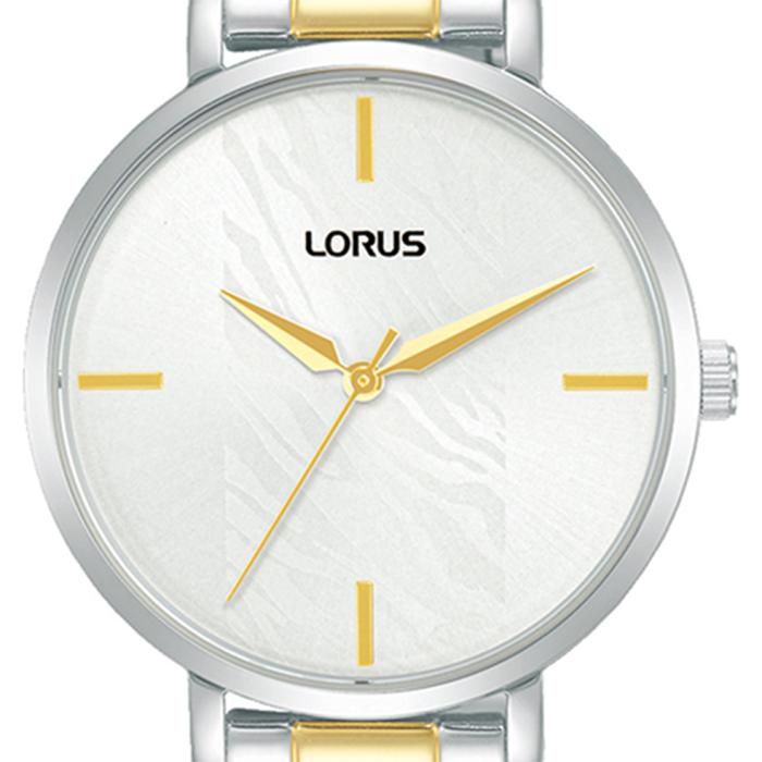 LORUS White Dial & Two Tone Bracelet 