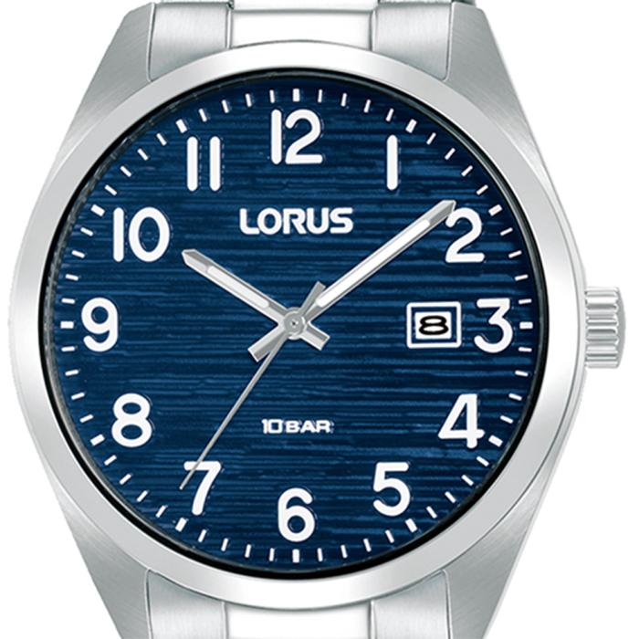 LORUS Sports Blue Dial & Silver Bracelet 