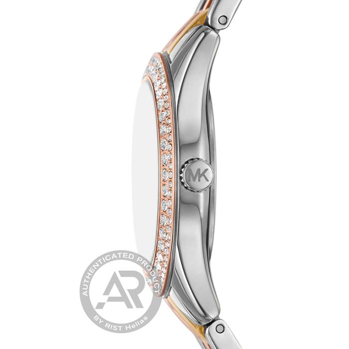 Γυναικείο Ρολόι MICHAEL KORS Harlowe με Φίλντισι Καντράν | MK4846 SKU-74363