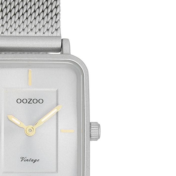 Γυναικείο Ρολόι OOZOO Vintage με Ασημί Καντράν | C20383 SKU-74822