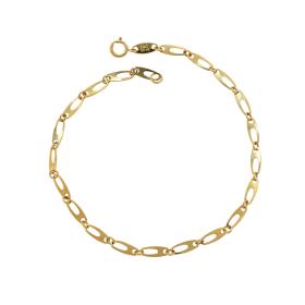 Παιδικό Βραχιόλι Αλυσίδα Χρυσός Κ14 SKU-74175