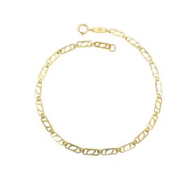 Παιδικό Βραχιόλι Αλυσίδα Χρυσός Κ14 SKU-74176