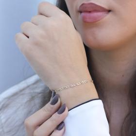 Παιδικό Βραχιόλι Αλυσίδα Χρυσός Κ14 SKU-74176